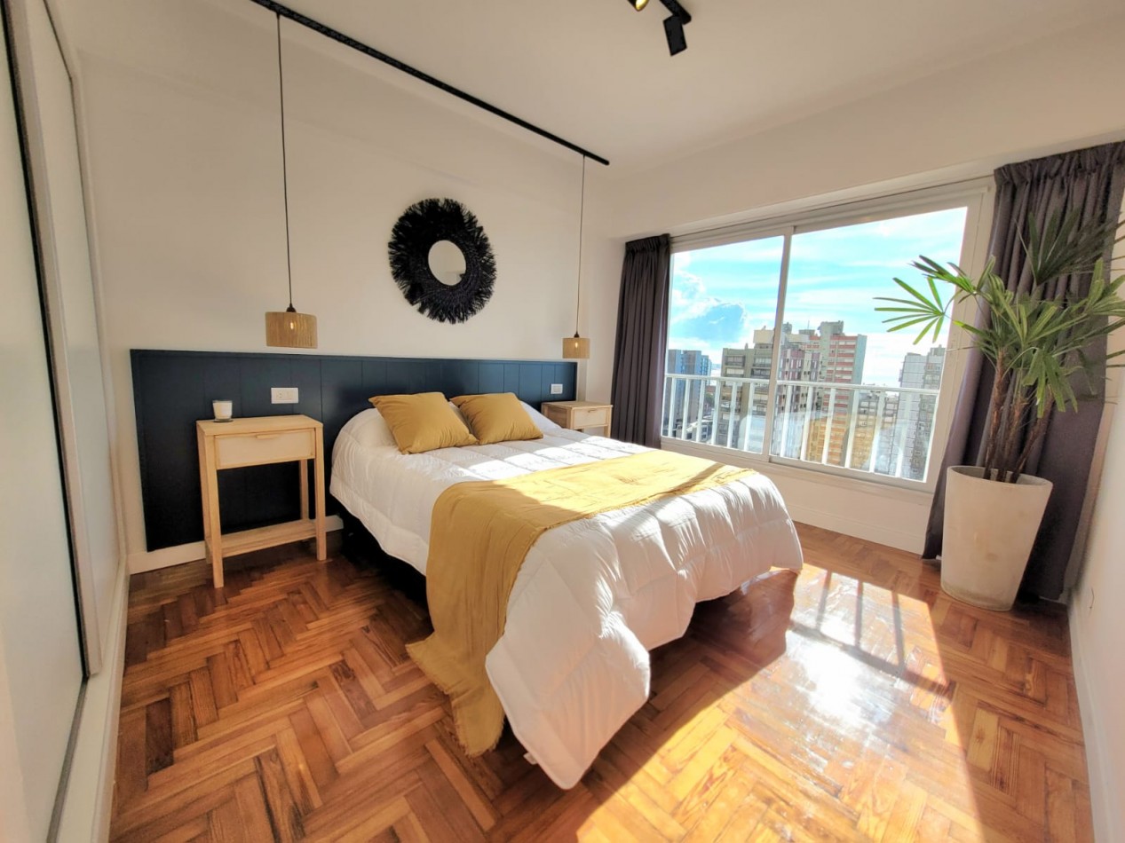VENTA - DEPTO. DOS AMBIENTES CON DEPENDENCIA - VISTA AL MAR - RECICLADO