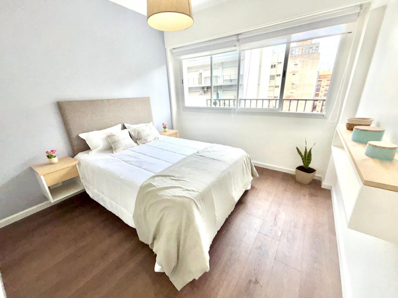VENTA - DEPTO DOS AMBIENTES - FRENTE - BALCON TERRAZA