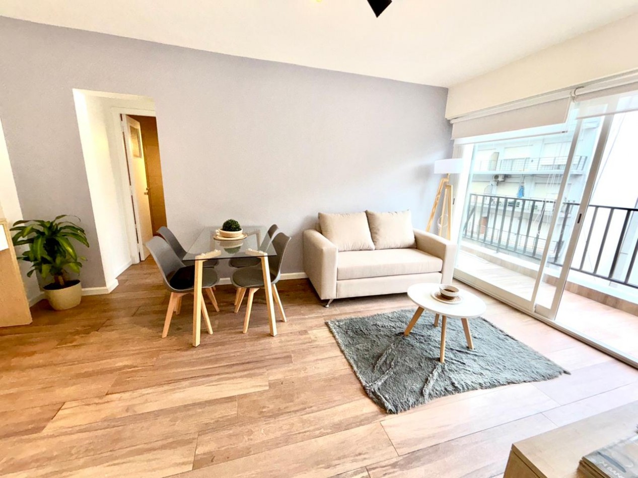 VENTA - DEPTO DOS AMBIENTES - FRENTE - BALCON TERRAZA