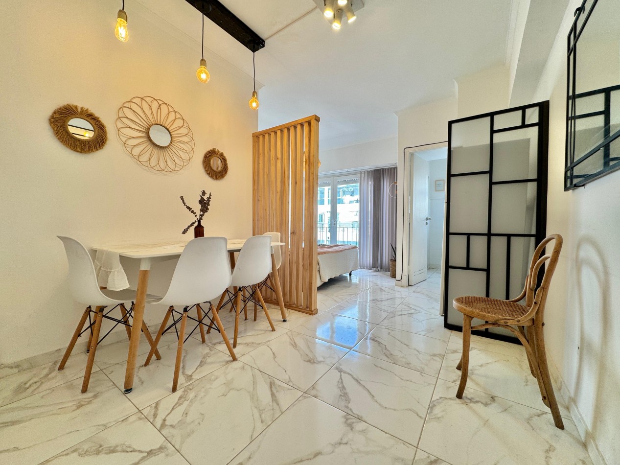 VENTA - DEPTO UN AMBIENTE - BALCON - FRENTE