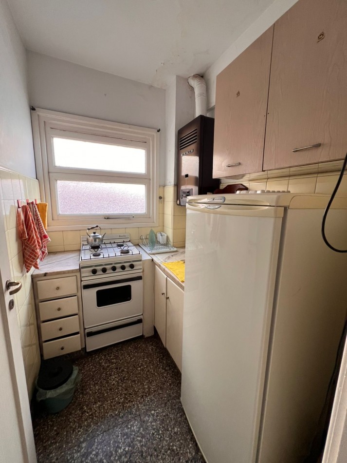 VENTA - DEPTO UN AMBIENTE - FRENTE - BALCON