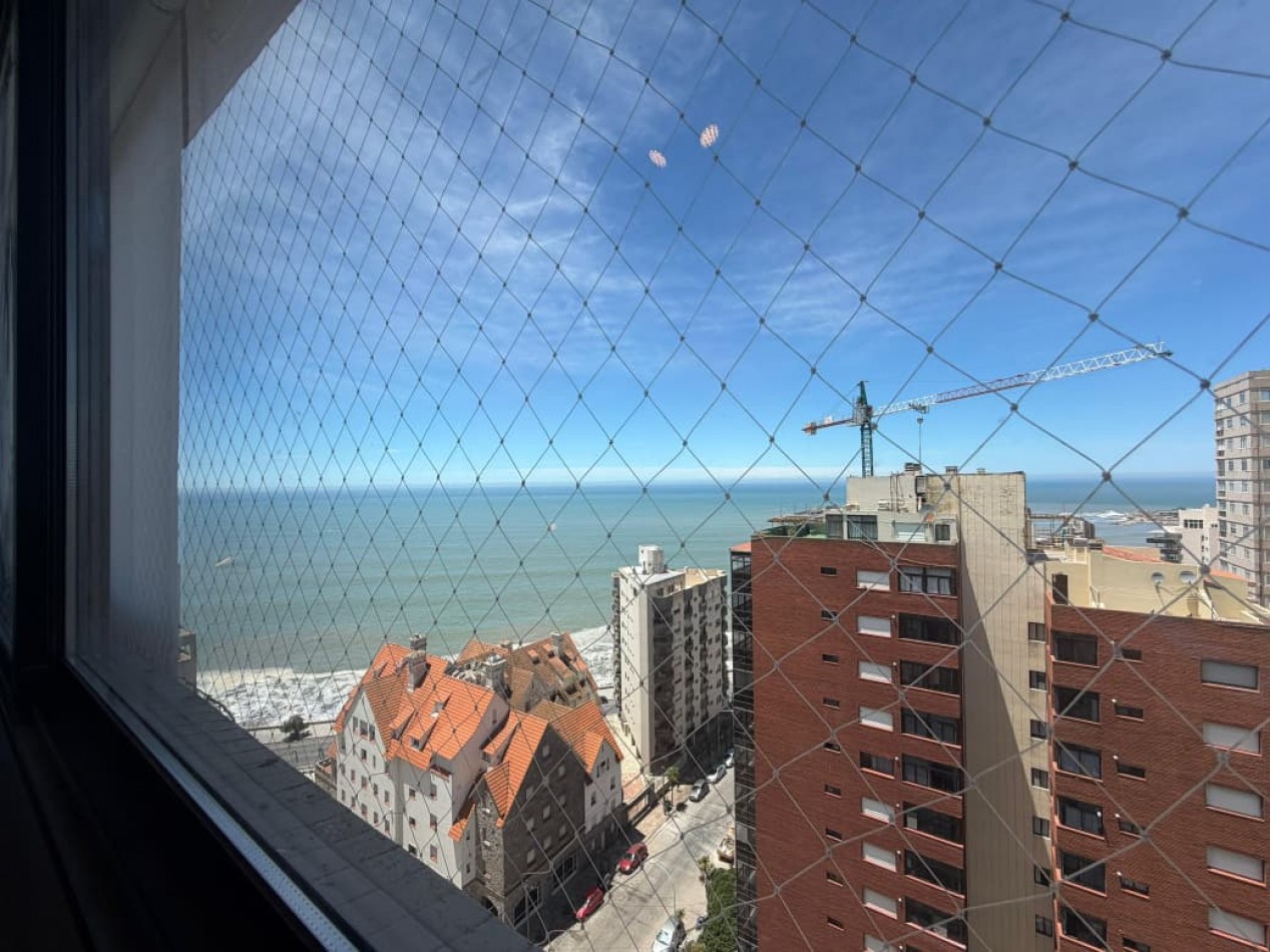 DEPARTAMENTO 2 AMB VISTA AL MAR CON COCHERA DOBLE