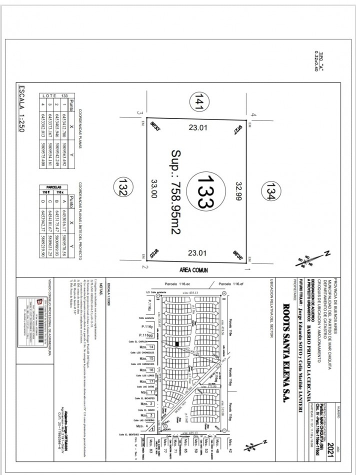 VENTA LOTES EN BARRIO PRIVADO LA CERCANIA