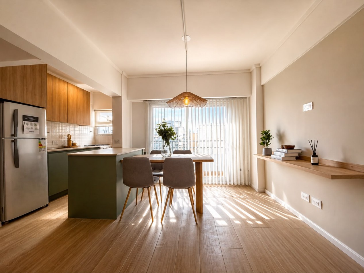 VENTA - DEPTO UN AMBIENTE - BALCON - RECICLADO