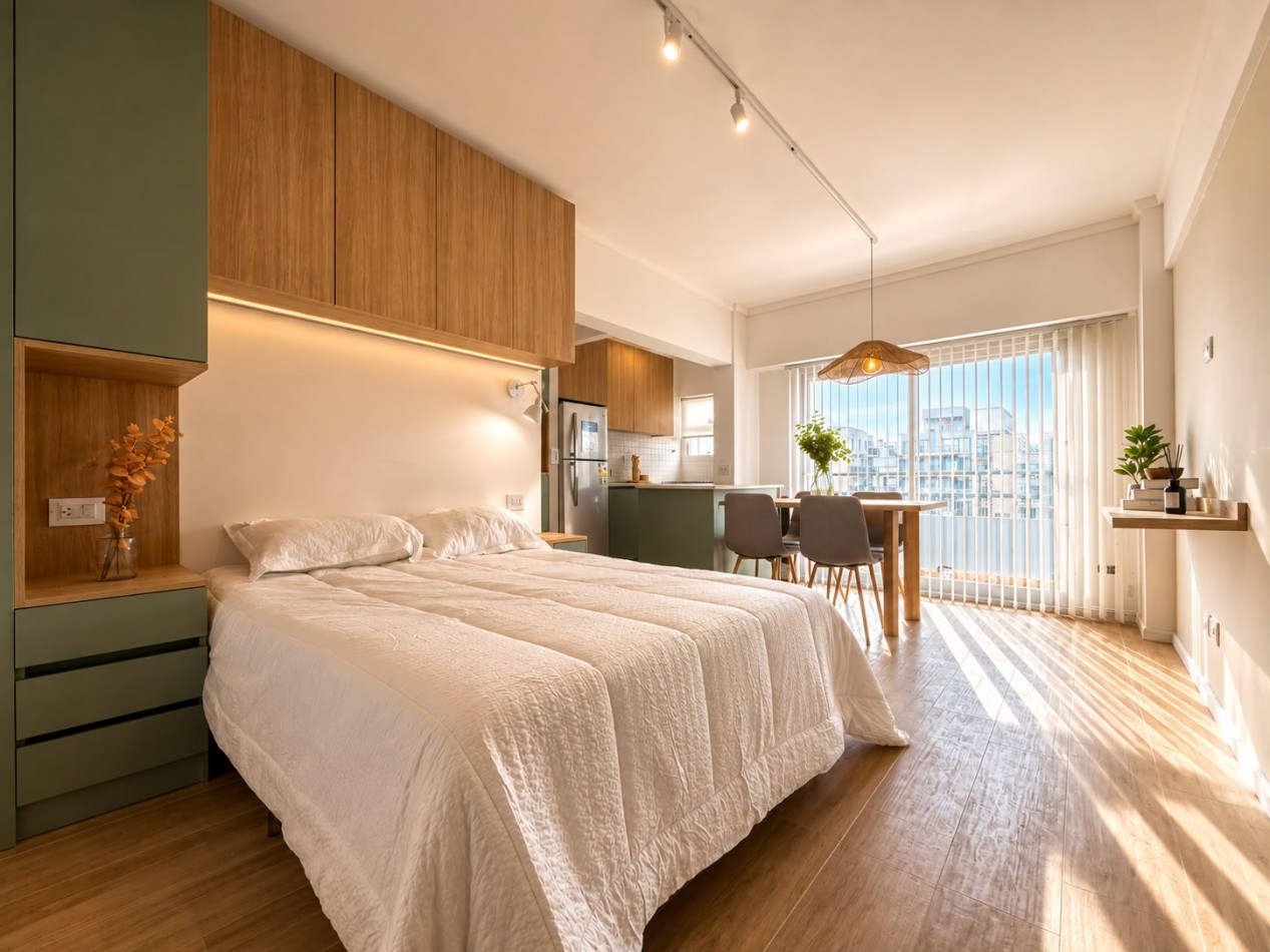 VENTA - DEPTO UN AMBIENTE - BALCON - RECICLADO