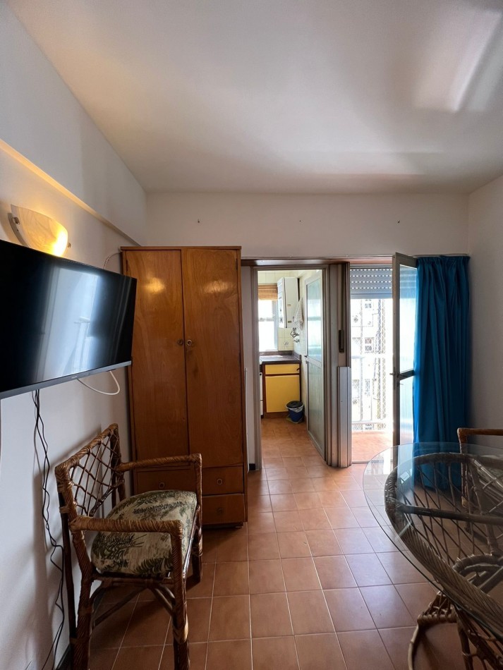 ALQUILER TEMPORADA 2027 - DEPTO UN AMBIENTE - CONTRAFRENTE CON BALCON - PLAZA COLON