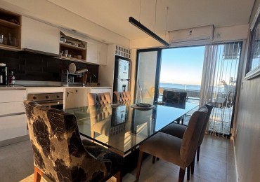 VENTA - DEPTO TRES AMBIENTES - VISTA AL MAR - BALCON - COCHERA 