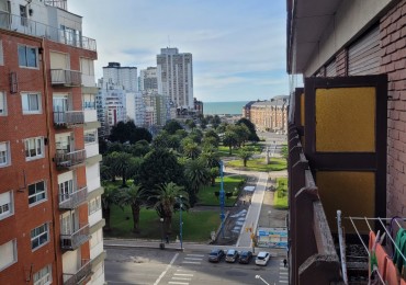 VENTA - DEPTO DOS AMBIENTES - FRENTE - PLAZA COLON