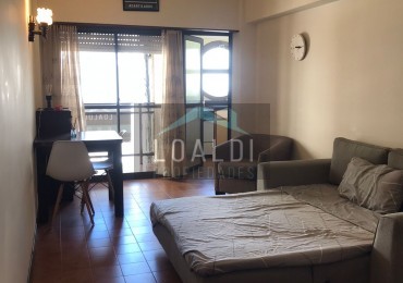 departamento de 1 ambiente a la calle con balcon mar del plata